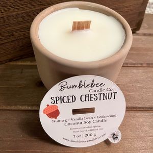 Concrete Coconut Soy Candle